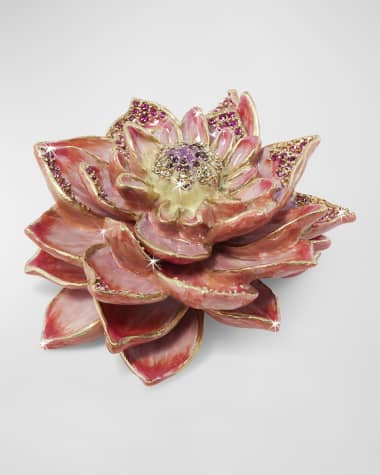 Jay Strongwater Dahlia Bloom Objet