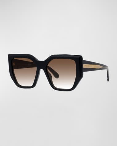 Stella McCartney Acetate Oval Sunglasses