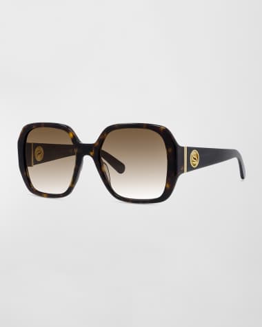 Stella McCartney Metal Butterfly Sunglasses