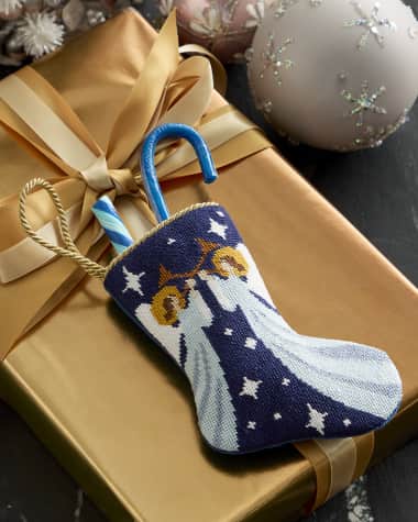 Bauble Stockings x Sainty Nelsen "The Breath of Heaven" Mini Bauble Stocking