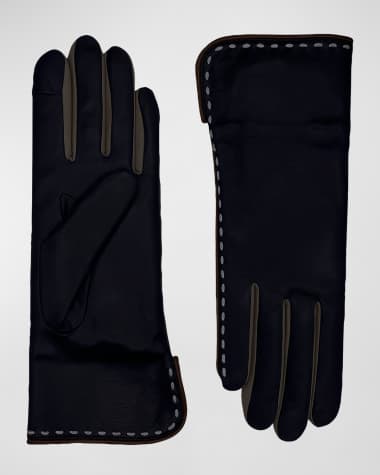 Agnelle Diane Leather Gloves