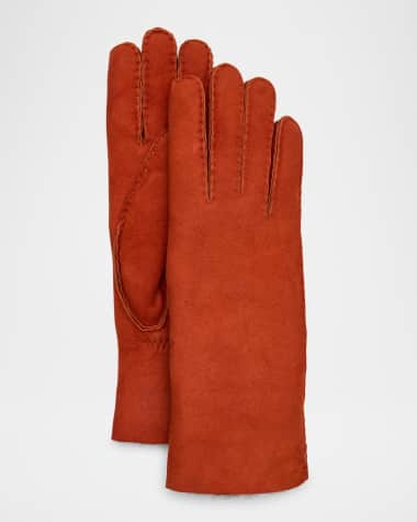 Agnelle Denise Classic Suede Gloves