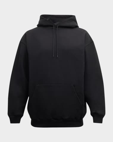 Balenciaga Men's Hoodie with Back Logo