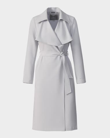 Soia & Kyo Essential Drapey Trench Coat