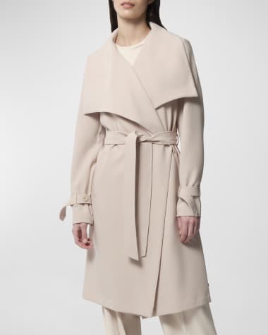 Soia & Kyo Essential Drapey Trench Coat