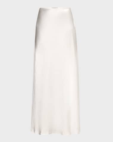 Kobi Halperin Dominique Bias-Cut A-Line Maxi Skirt