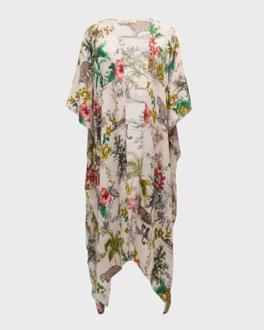 Alexandra Miro Exclusive to Betty printed beach cover-up