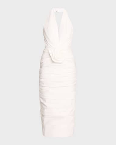 Neiman marcus white cocktail hot sale dresses
