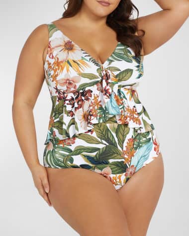 Neiman marcus plus size swimwear sales