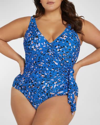 Neiman marcus plus size swimwear on sale