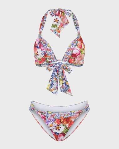 Camilla Dutch is Life Soft Tie Two-Piece Bikini Set