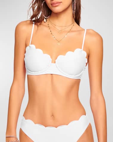 Ramy Brook Leyla Scallop Bikini Top