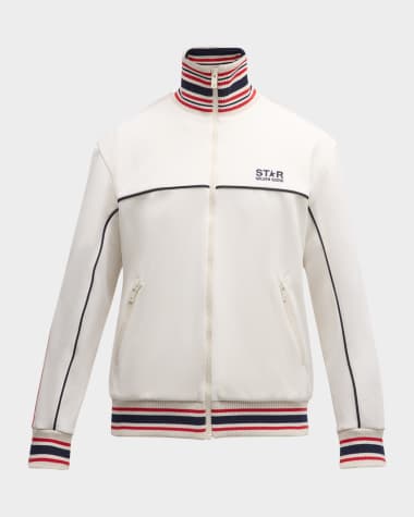 Golden Goose Men's Zipped Patchwork Track Jacket