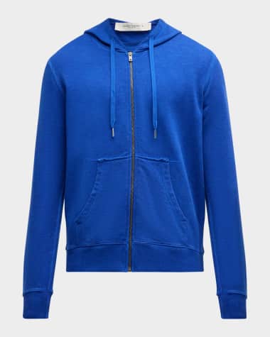 Golden Goose Men's Journey Logo Zip Hoodie