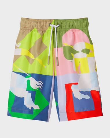 Burberry swim trunks toddler store