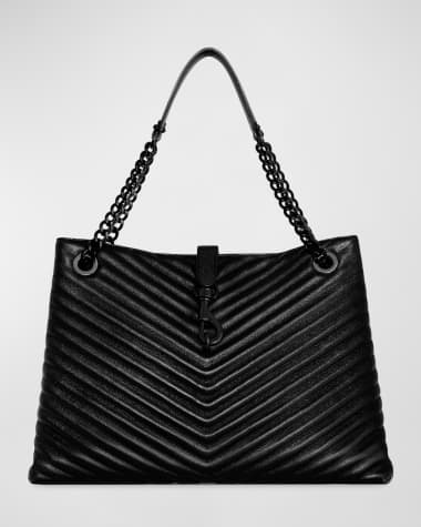 Large black designer tote discount