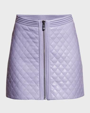 AS by DF Nico Recycled Leather Skirt