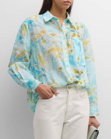 Neiman marcus plus hot sale size blouses