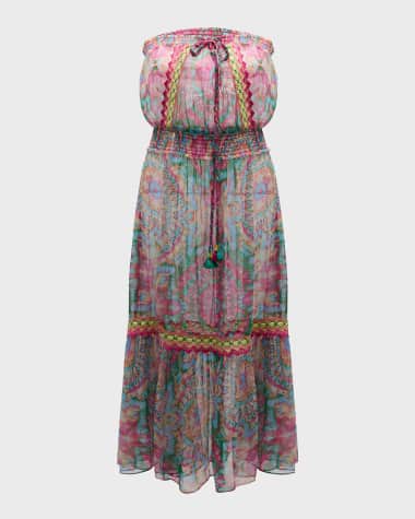 Ramy Brook Miranda Printed Maxi Dress