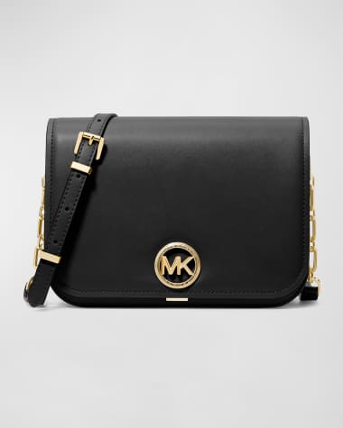 MICHAEL Michael Kors Delancey Medium Leather Crossbody Bag