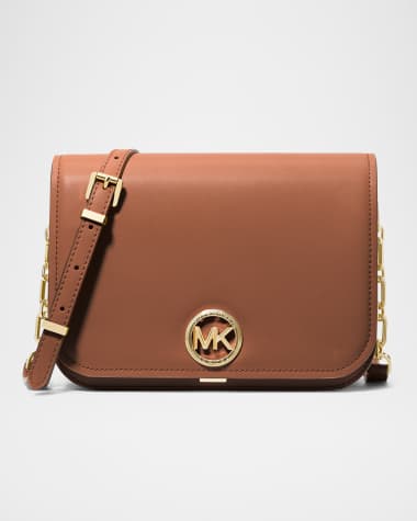MICHAEL Michael Kors Delancey Medium Leather Crossbody Bag