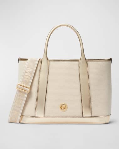 MICHAEL Michael Kors Luisa Medium Canvas Satchel Bag