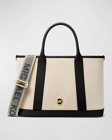 MICHAEL Michael Kors Luisa Medium Canvas Satchel Bag