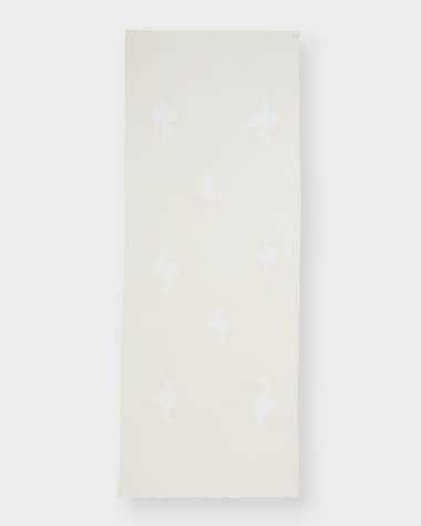 Bindya Accessories Lace Cashmere & Silk Evening Wrap