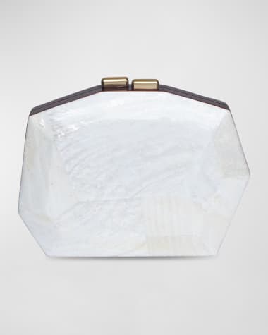 Rafe Meagan Shell Clutch Bag