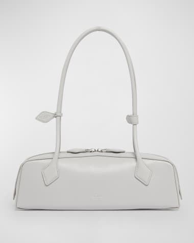 ALAIA Le Teckel Medium Shoulder Bag in Goatskin