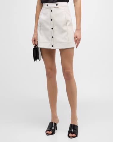 White Designer Mini Skirts for Women Neiman Marcus