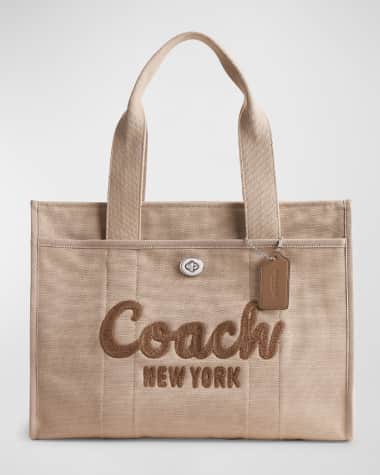 Coach Cargo 42 Logo Canvas Tote Bag