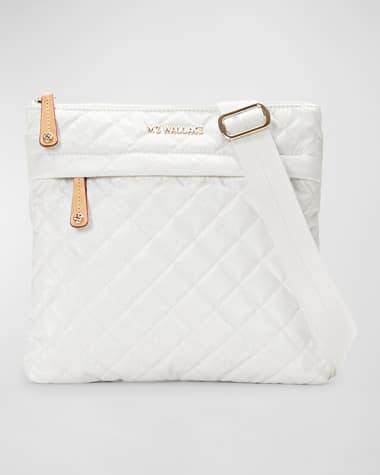 MZ WALLACE Metro Quilted Flat Crossbody Bag