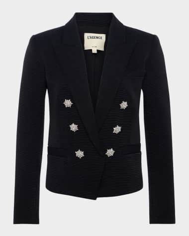 L'Agence Brooke Open-Front Blazer