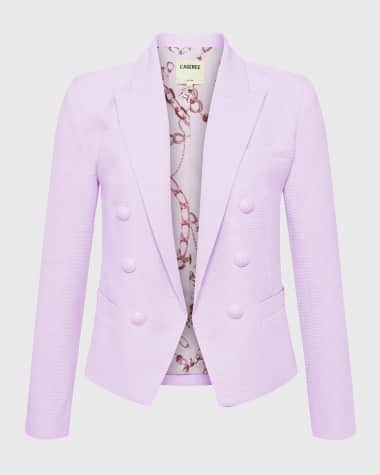 L'Agence Brooke Open-Front Blazer