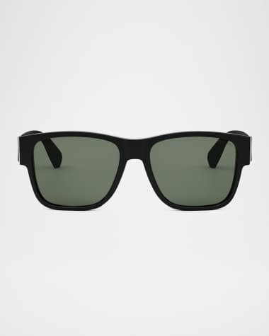 BVLGARI Aluminum Geometric Sunglasses
