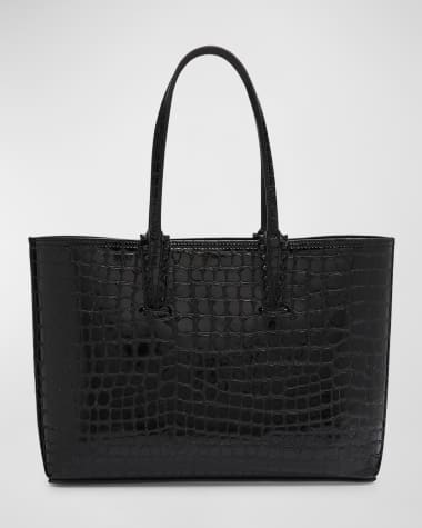 Black designer tote bag sale on sale