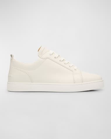 Christian Louboutin Men's Louis Junior Leather Low-Top Sneakers