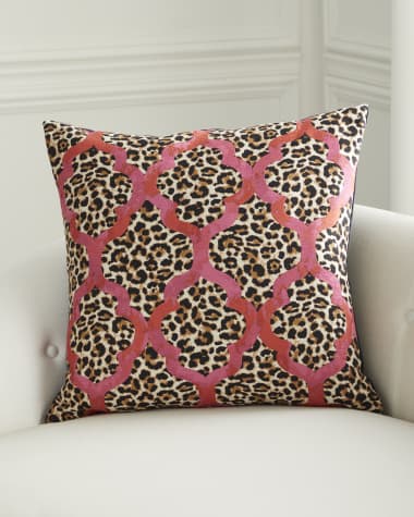 D.V. KAP Home Obsessed Pillow, 24" Square