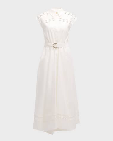 Acler Keeling Belted Midi Dress