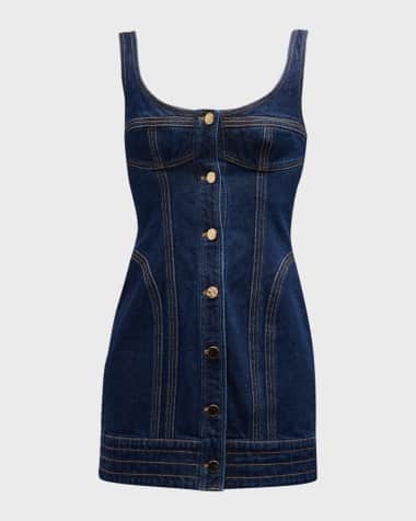 Acler Valleybrook Denim Mini Dress