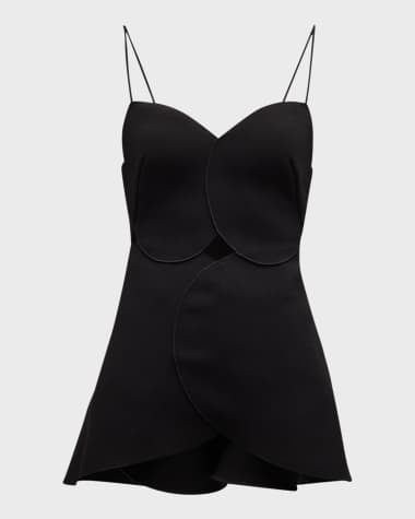 Acler Allister Fitted Tie-Back Top