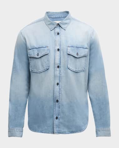 Citizens of Humanity Men's Cairo Denim Utility Shirt