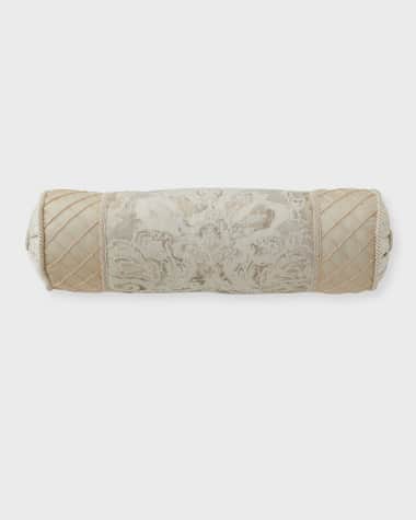 Austin Horn Collection Giselle Neckroll Pillow, 6" x 28"
