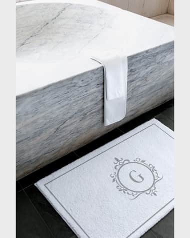 Graccioza Egoist "G" Monogrammed Bath Rug
