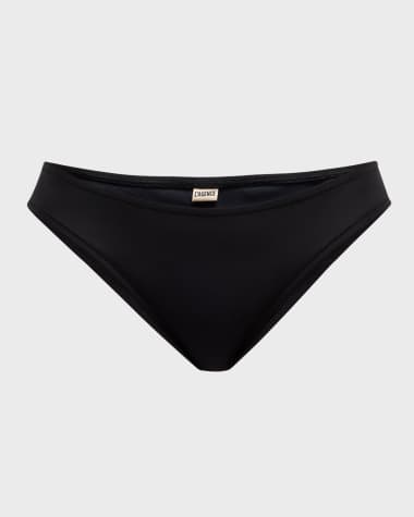 L'Agence Nicole Solid Classic Bikini Bottoms