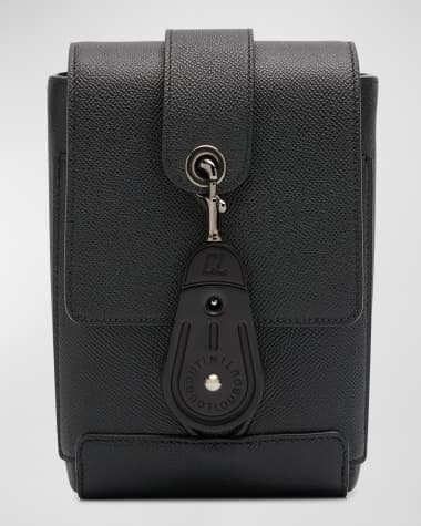 Christian Louboutin Men's Groovy North-South Leather Crossbody Bag