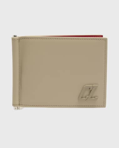 Christian Louboutin Men's Groovy Money Clip Wallet