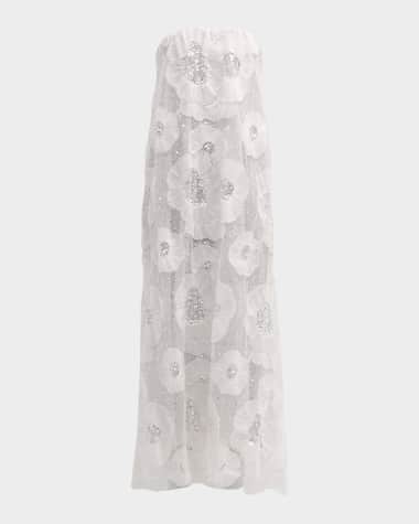 Neiman marcus white dress clearance