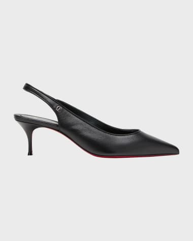 Christian Louboutin Sporty Kate Red Sole Slingback Pumps